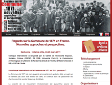 Tablet Screenshot of colloque-commune1871.fr